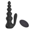 Wireless Remote Control 10-frequency Vibration Anal Plug Prostate Massager For Male & Female
